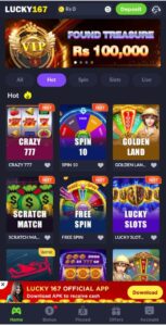 Luck167 Game